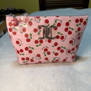 Juicy Couture Pink Cherry Cosmetic Pouch